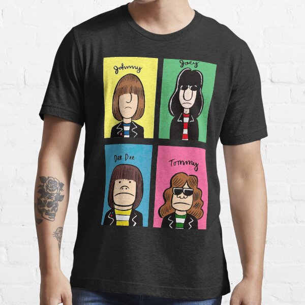 Die Ramones Cartoonized Essential T-Shirt
