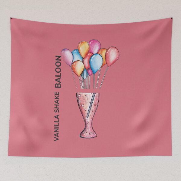 Item preview, VANILLA SHAKE BALOON by FrankenDuo pinkish designed and sold by FrankenDuo.
