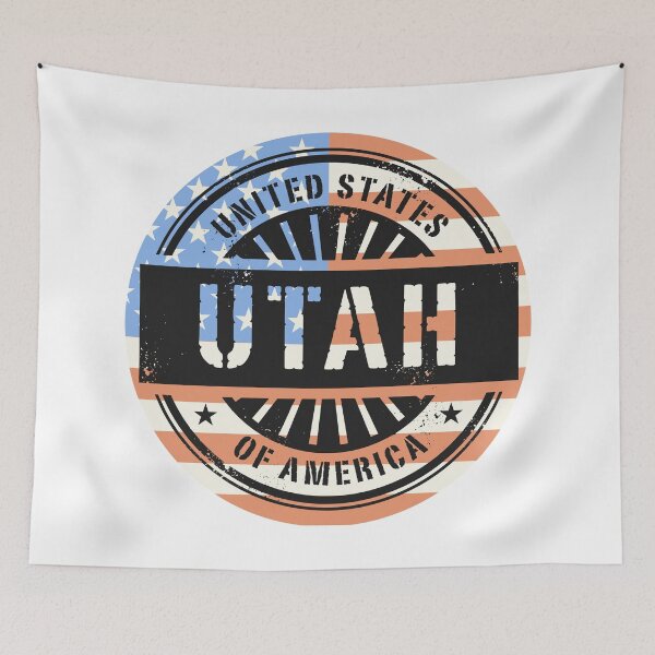 Item preview, Utah, USA flag designed and sold by studio838.