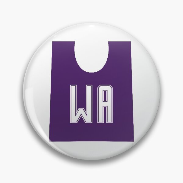 Item preview, Purple Netball WA designed and sold by teesaurus.