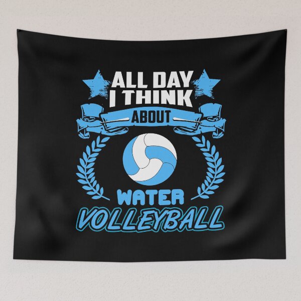 Item preview, All day I think about water volleyball designed and sold by NeXore.