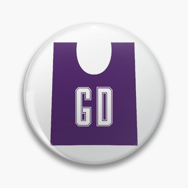 Item preview, Purple Netball GD designed and sold by teesaurus.