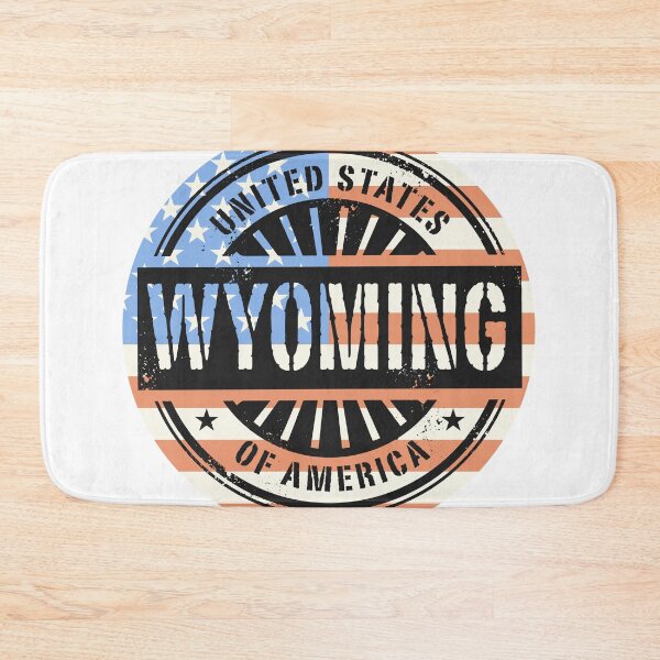 Item preview, Wyoming, USA flag designed and sold by studio838.