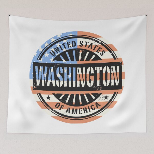 Item preview, Washington, USA flag designed and sold by studio838.