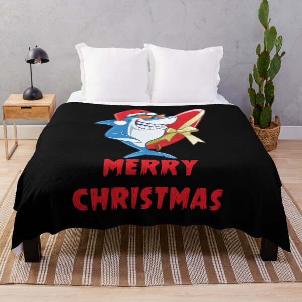 Item preview, Merry Christmas, Xmas, Surfer Shark, Xmas designed and sold by ThommyBLN.