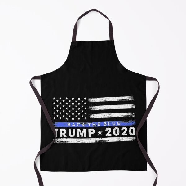 Item preview, Pro Trump 2020 Back The Blue Thin Blue Line American Flag Pullover designed and sold by KathysRyan.