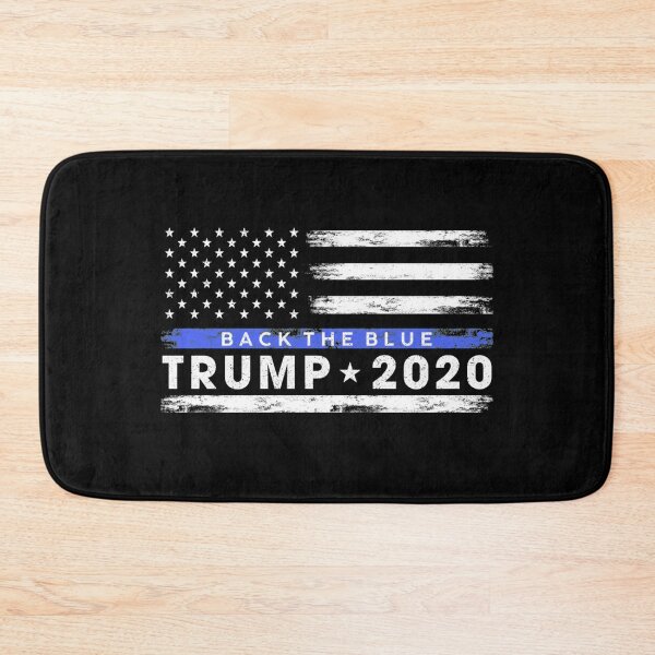 Item preview, Pro Trump 2020 Back The Blue Thin Blue Line American Flag Pullover designed and sold by KathysRyan.