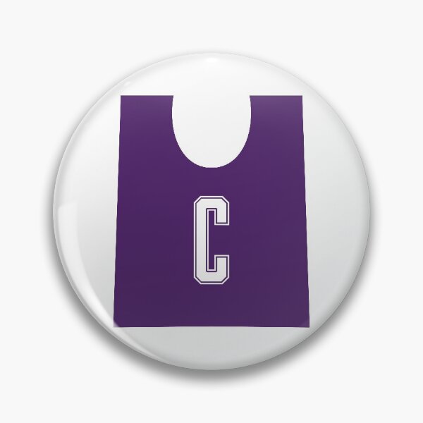 Item preview, Purple Netball Centre designed and sold by teesaurus.