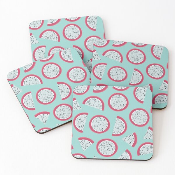 Item preview, Dragon Fruit on Blue designed and sold by AllisonDelDuca.