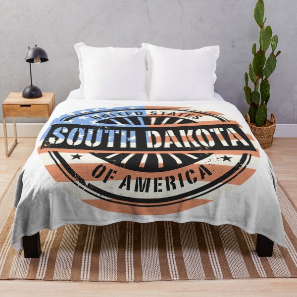 Item preview, South Dakota, USA flag designed and sold by studio838.