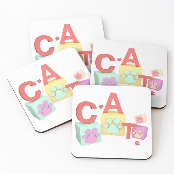 Item preview, Cat Dice Alphabet Cube designed and sold by Cat2D.