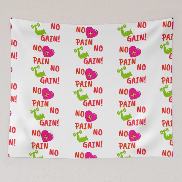 Item preview, No Pain No Gain designed and sold by ReVamp  Store.