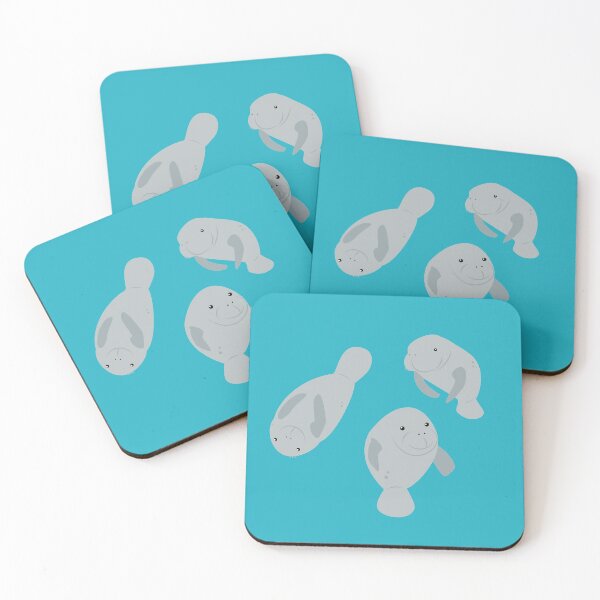 Item preview, Manatee Sea Cow Cute Ocean Animal designed and sold by DinoKate.