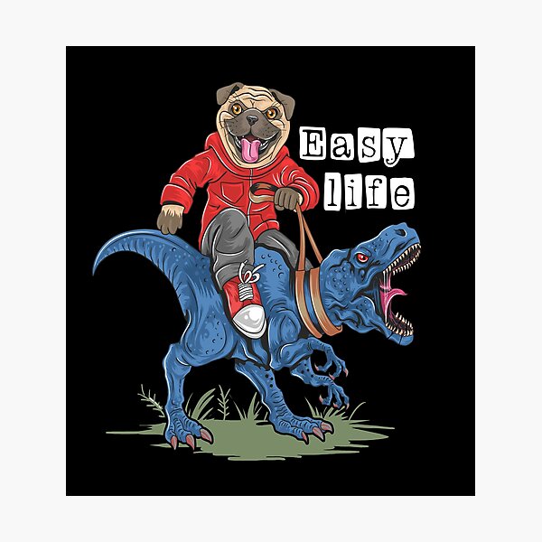 Item preview,   English Bulldog Quote easy life 2 designed and sold by diab diab.