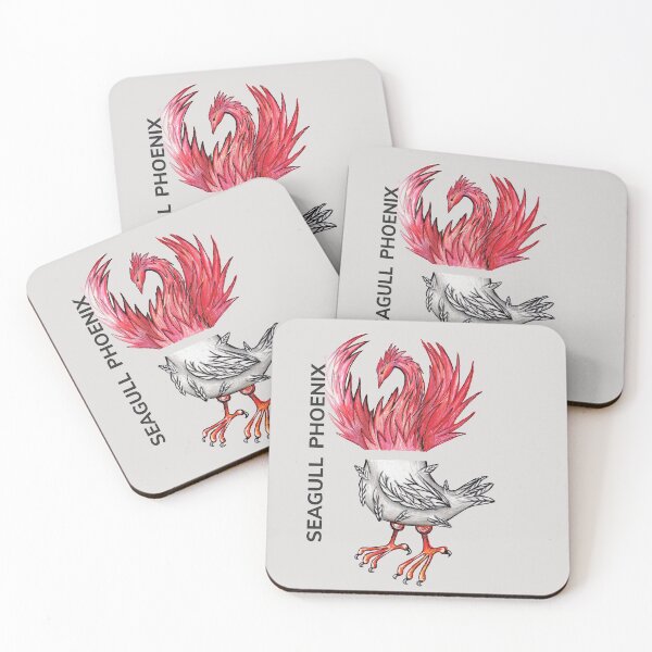 Item preview, SEAGULL PHOENIX by FrankenDuo porcelain grey designed and sold by FrankenDuo.