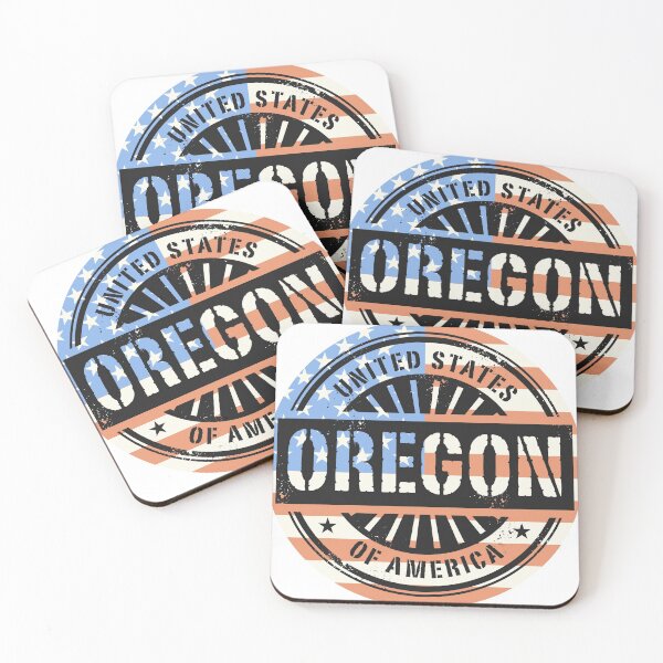 Item preview, Oregon, USA flag designed and sold by studio838.