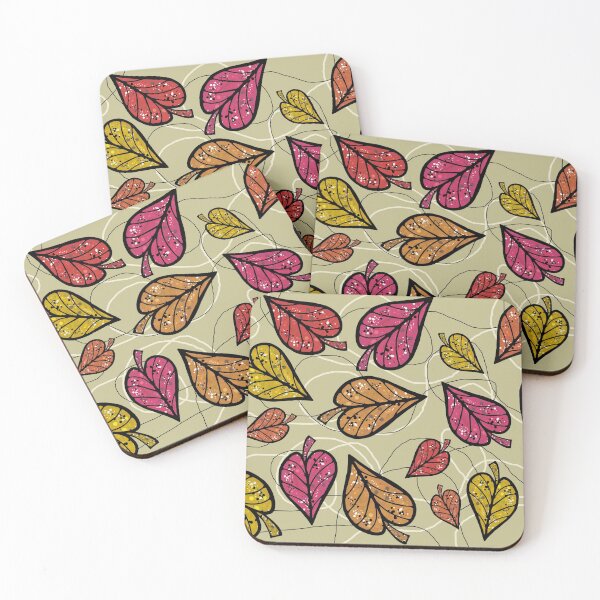 Item preview, Autumn Leaves Leaf Pattern designed and sold by evastina.