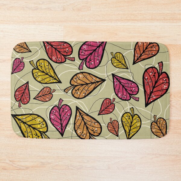 Item preview, Autumn Leaves Leaf Pattern designed and sold by evastina.