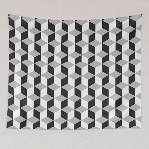 Item preview, Cubic Pattern designed and sold by coffeetea2020.