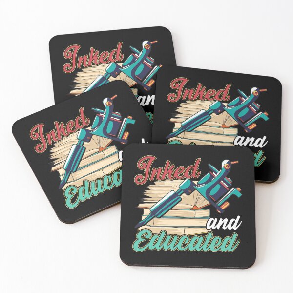 Item preview, Cute Inked And Educated Tattoo Artist Ink Obsessed designed and sold by perfectpresents.