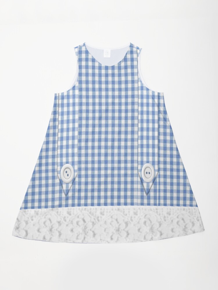 Dorothy Wizard of Oz Dress Inspired Pattern Design" A-Line Dress for Sale  by JustincredibleT | Redbubble
