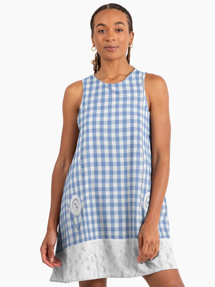 Dorothy Wizard of Oz Dress Inspired Pattern Design" A-Line Dress for Sale by JustincredibleT | Redbubble Dorothy Wizard of Oz Dress Inspired Pattern Design" A-Line Dress for Sale by JustincredibleT | Redbubble