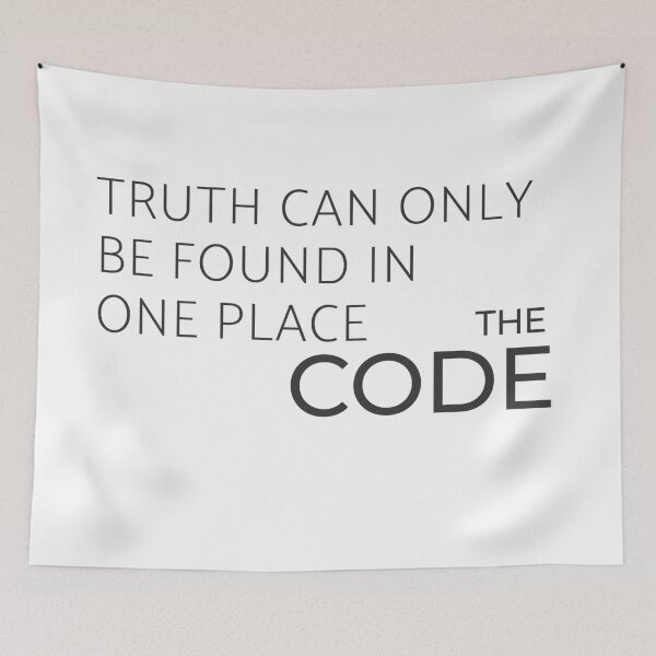 Item preview, Truth Can Only Be Found in One Place The Code designed and sold by GraphitePen.