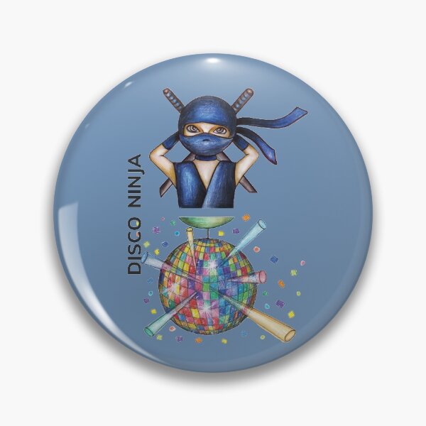 Item preview, DISCO NINJA by FrankenDuo frost blue designed and sold by FrankenDuo.