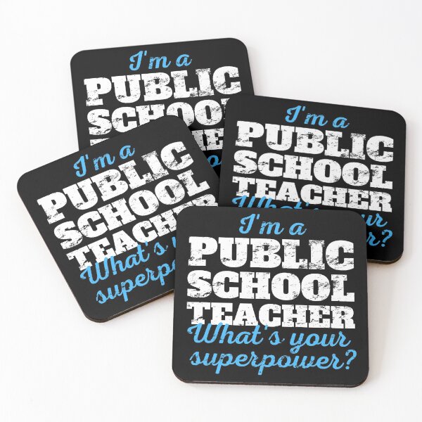 Item preview, I'm a Public school teacher - what's your superpower designed and sold by good vibes clothing.