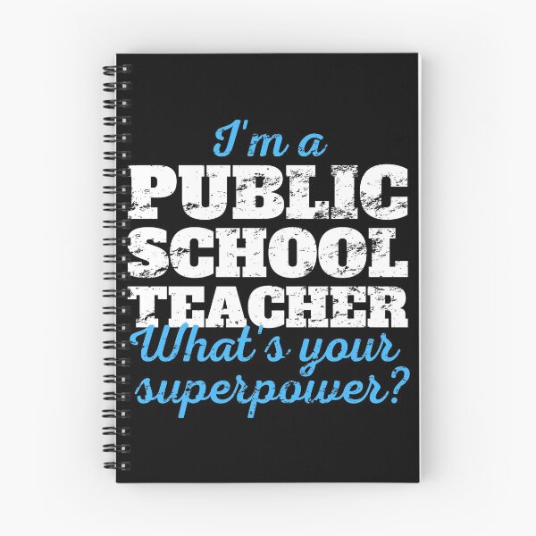 Item preview, I'm a Public school teacher - what's your superpower designed and sold by good vibes clothing.