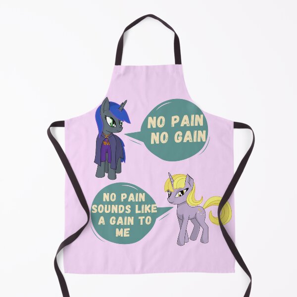 Item preview, no pain no gain funny kawaii unicorn designed and sold by GoodyLeo.