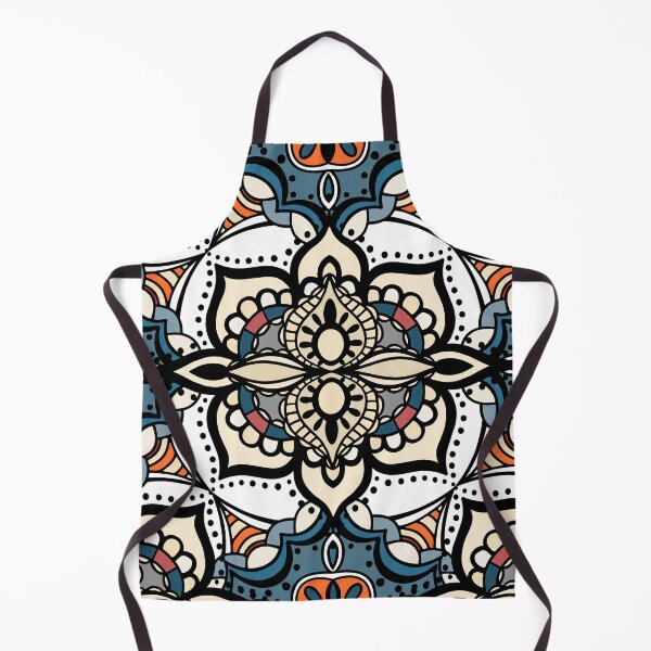 Item preview, Blue and white flower pattern designed and sold by Rakos-Merch.