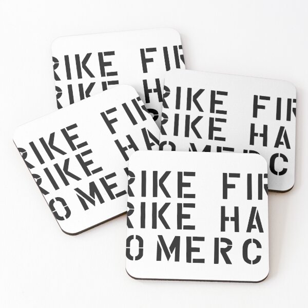 Item preview, Strike first, Strike hard, No mercy designed and sold by Gla-p.