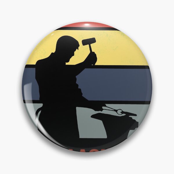 Item preview, Vintage Retro Blacksmith Metalsmith Craftsman Dad Fathers day Gift designed and sold by TastefulTees.
