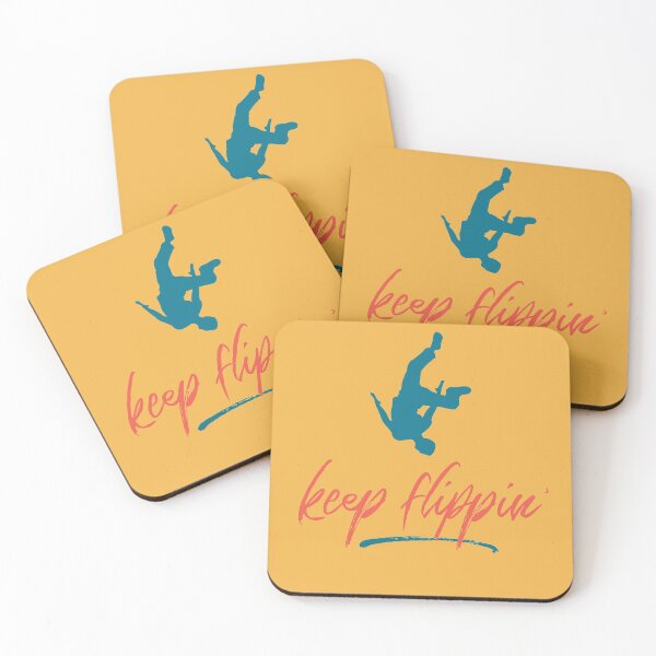 Item preview, Keep flipping parkour design designed and sold by Rakos-Merch.