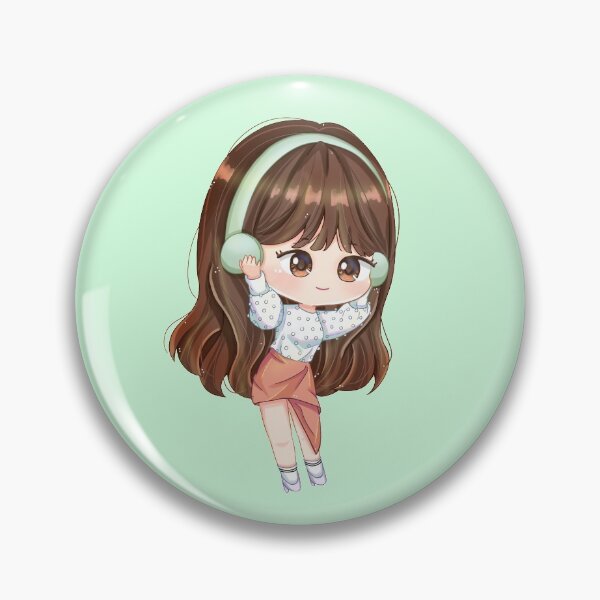 Item preview, IZ*ONE Chaewon Colour*Iz Chibi Fanart designed and sold by snowvy.