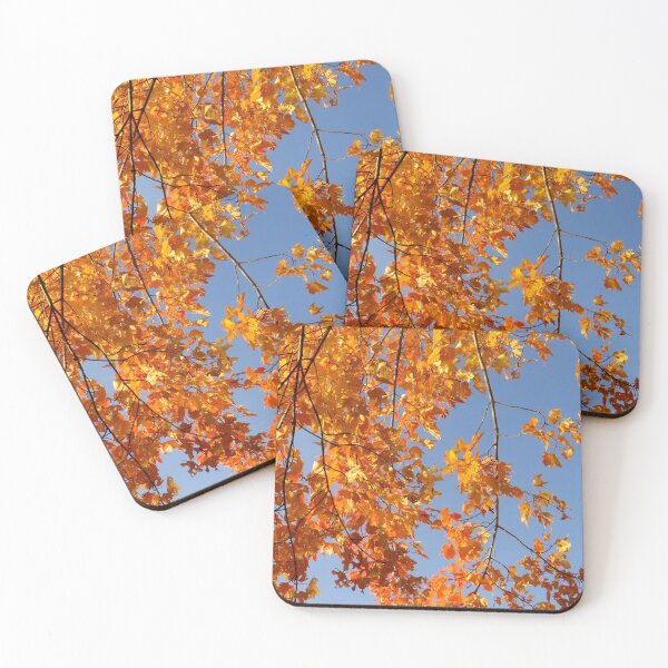 Item preview, Orange Maple Leaves Wisconsin  designed and sold by WoodburyLake.