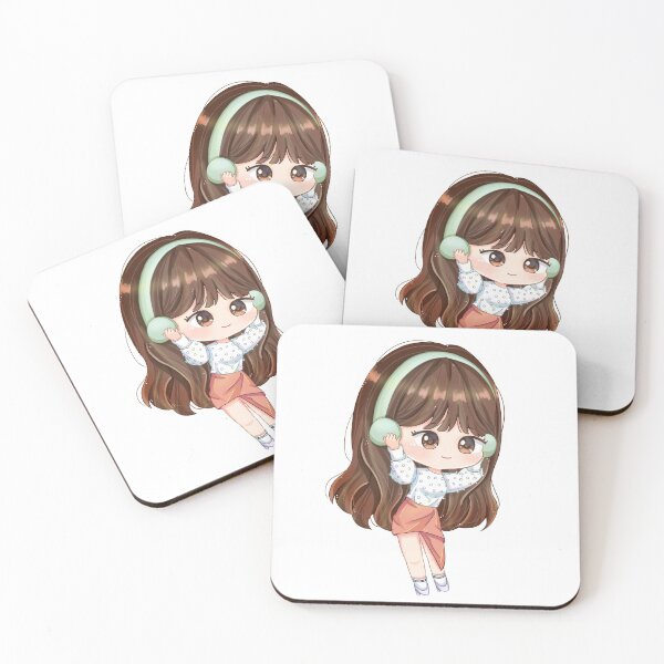 Item preview, IZ*ONE Chaewon Colour*Iz Chibi Fanart designed and sold by snowvy.