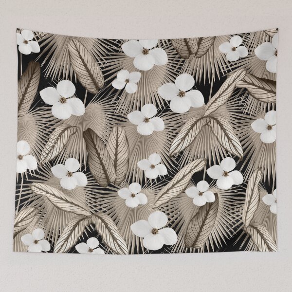 Item preview, Calathea Fan Palm Floral Glam #3 #tropical #decor #art  designed and sold by Anita's & Bella's Art.