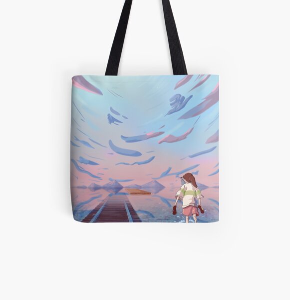 Fan Art de Chihiro Tote bag doublé