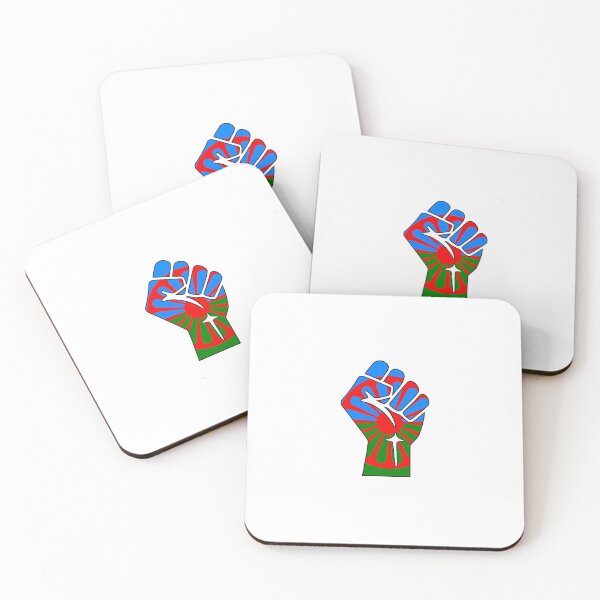 Item preview, Romani flag lives matter fist designed and sold by GypsyUK.