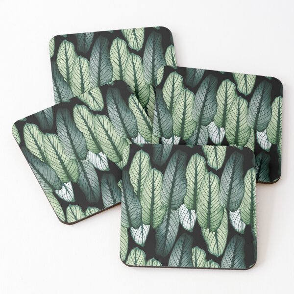 Item preview, Calathea Leaves Pattern #3 #tropical #decor #art designed and sold by Anita's & Bella's Art.