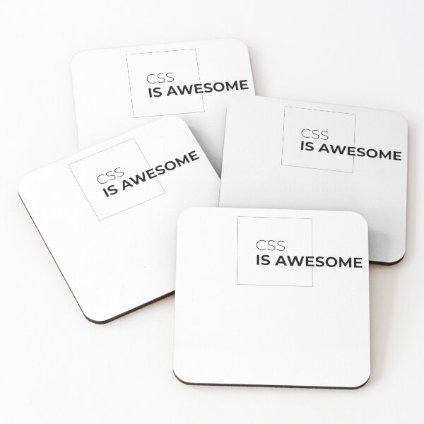 Item preview, CSS is awesome - programmer humor designed and sold by Icesofty.
