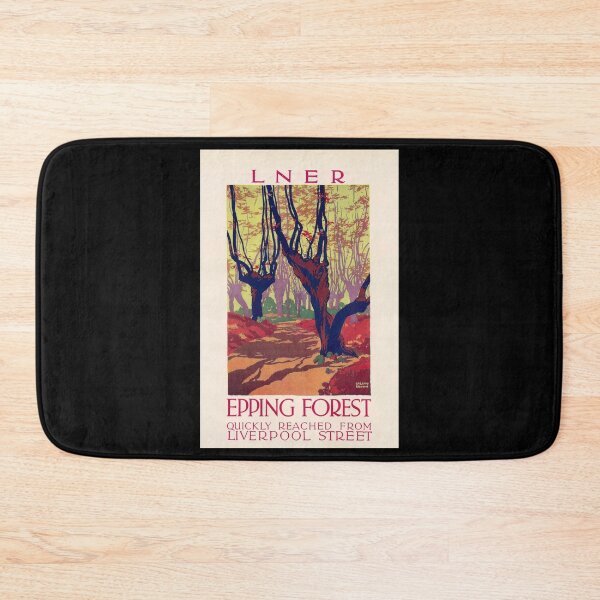 Item preview, Epping Forest retro poster designed and sold by CorasPosters.