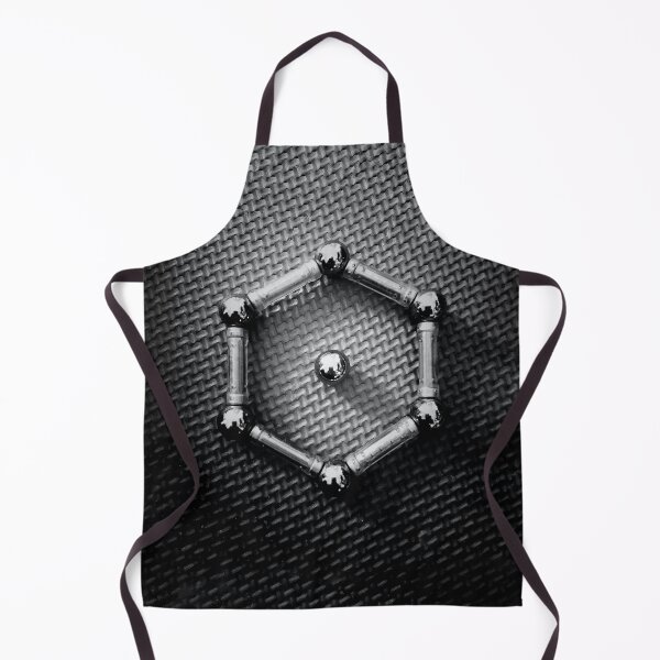 Item preview, Benzene Molecule Metal Chemical Formula Organic Chemistry designed and sold by Boriana Giormova.