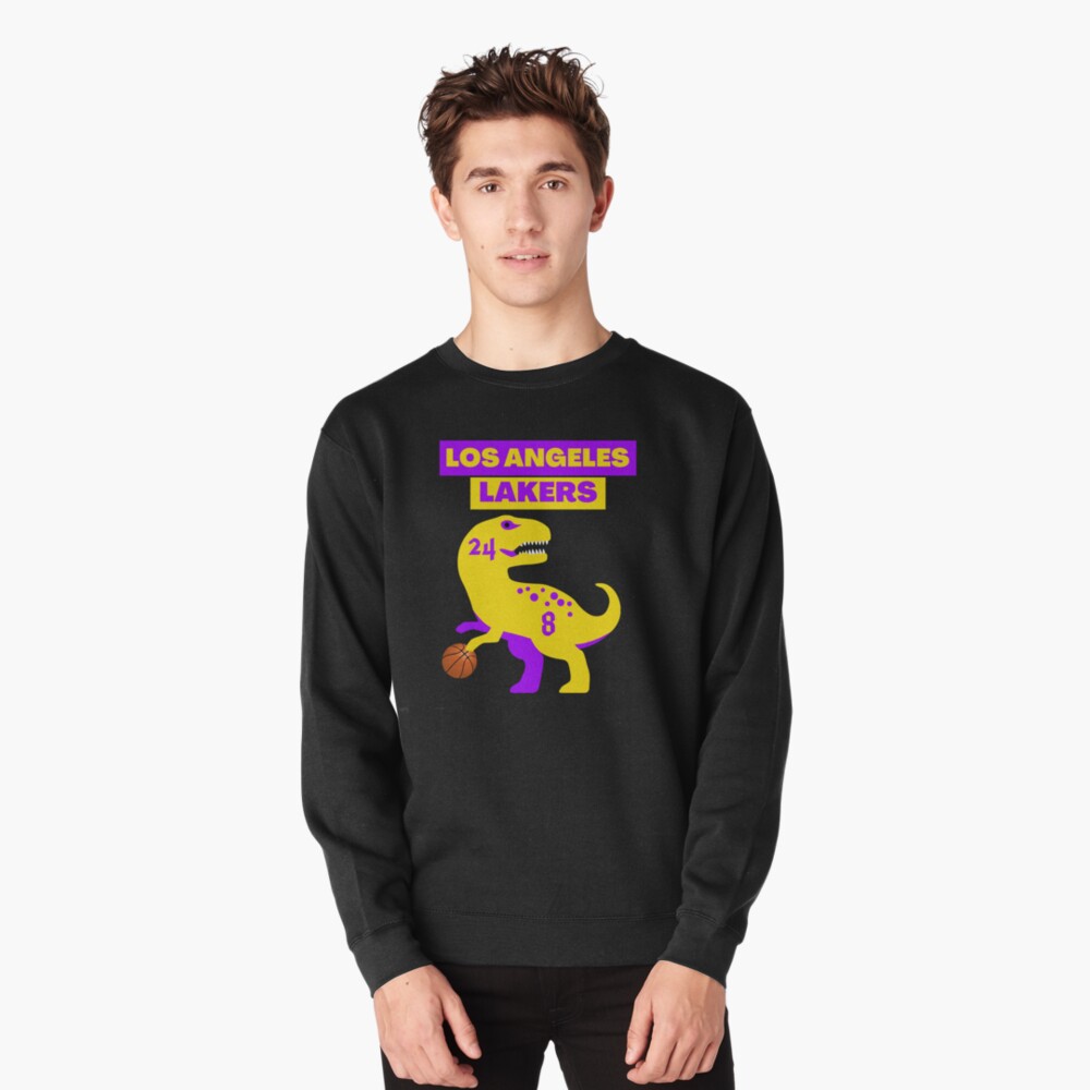 Los Angeles Lakers Bastketball Dinosaur Graphic T-Shirt Dress for Sale by  Quadghouls