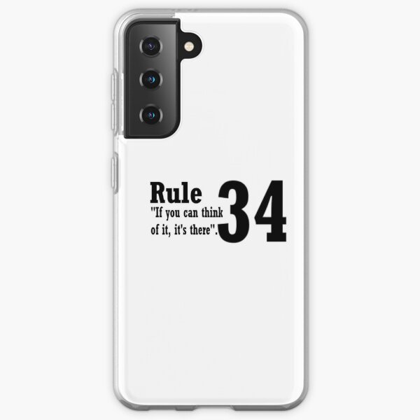 Rule 34 Case Skin For Samsung Galaxy By Pillowpuns Redbubble