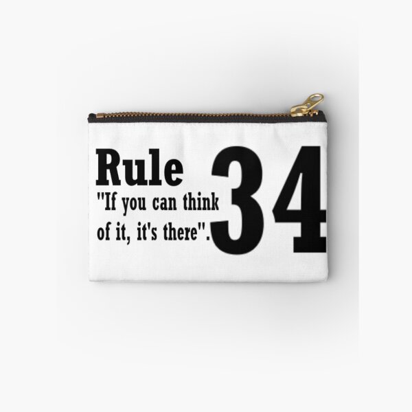 Item preview, Rule 34 designed and sold by PillowPuns.