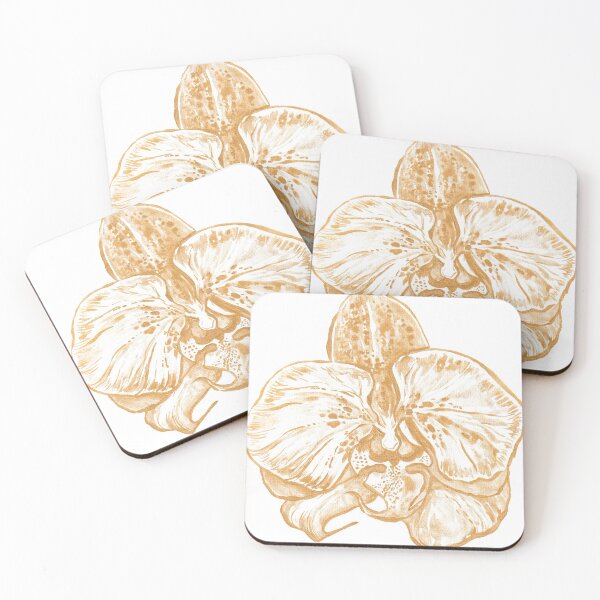 Item preview, Gold Orchid I designed and sold by artofsuff.