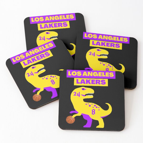 Item preview, Los Angeles Lakers Bastketball Dinosaur designed and sold by Quadghouls.